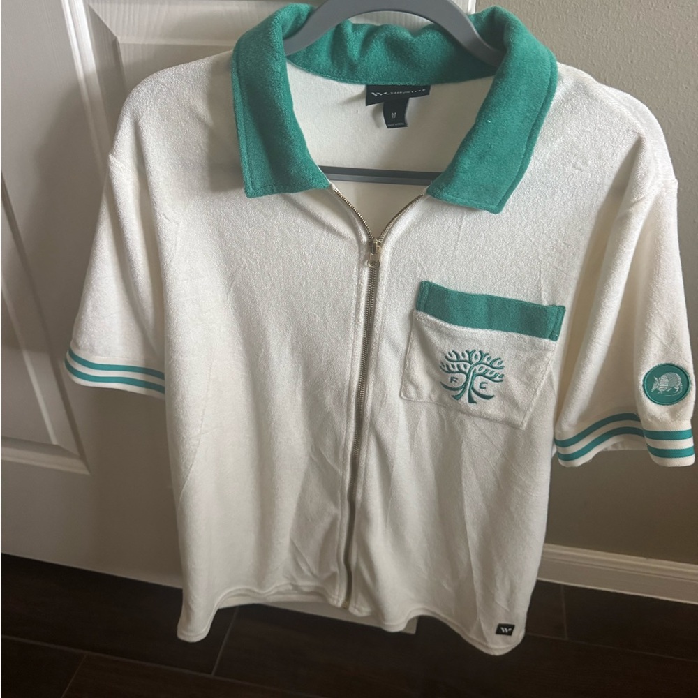 Austin FC Soccer Zip-Up Terrycloth Shirt